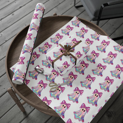 Iridescent Ghost Wrapping Paper