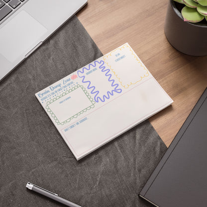Brain Dump Zone Post-it® Note Pads