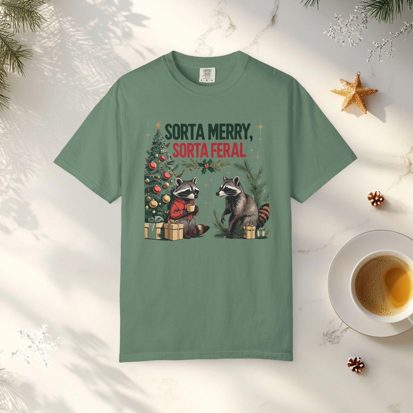 Sorta Merry, Sorta Feral Unisex T-Shirt