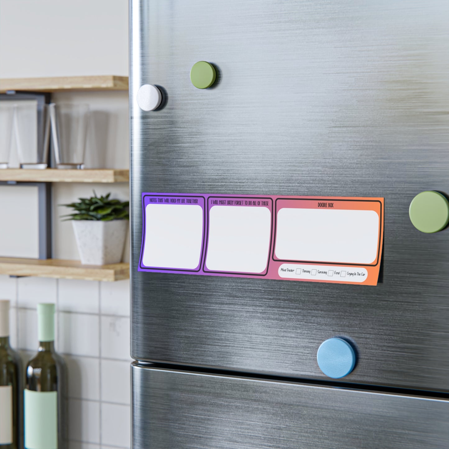 Funny ADHD Post-it® Note Pads for Neurodivergent Minds