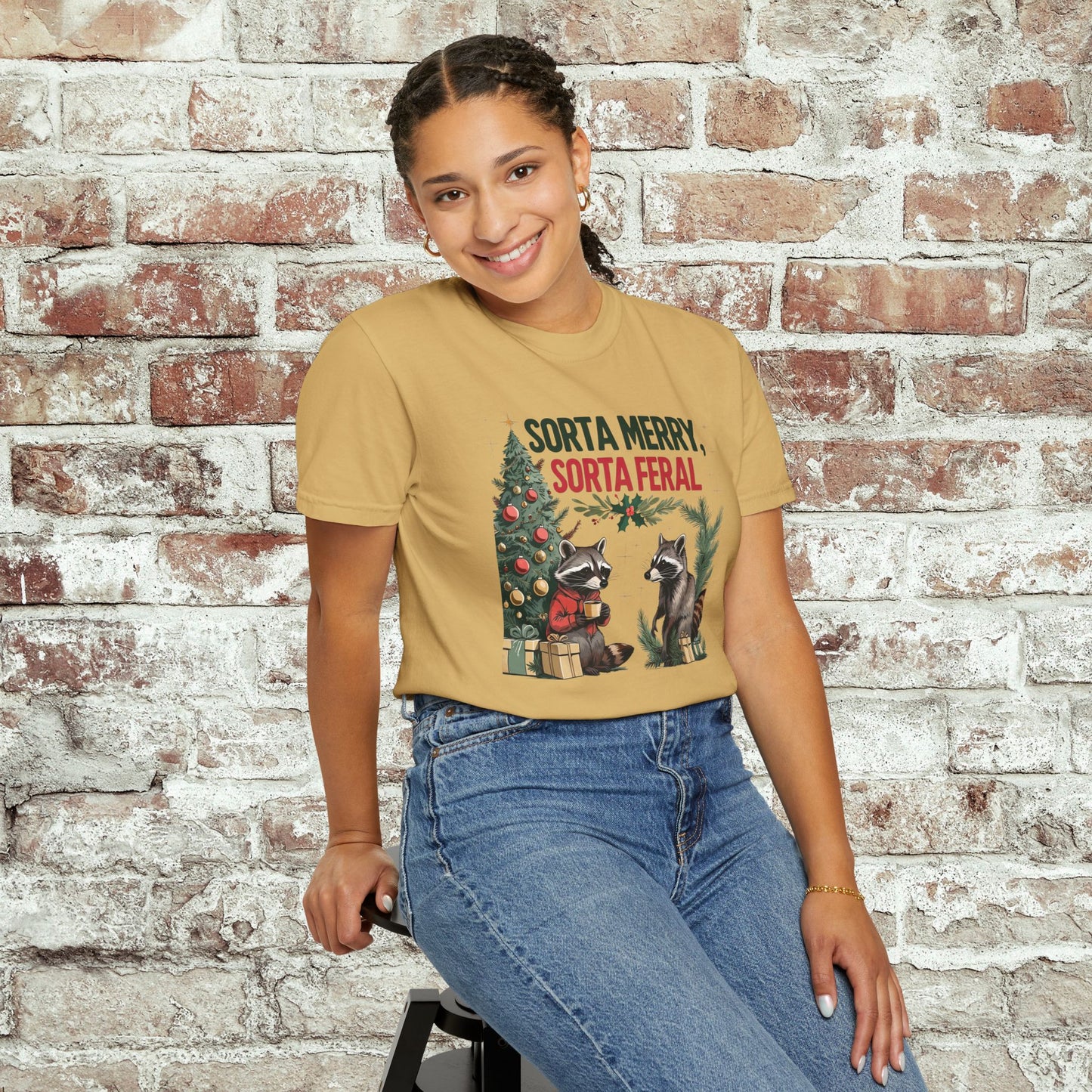 Sorta Merry, Sorta Feral Unisex T-Shirt