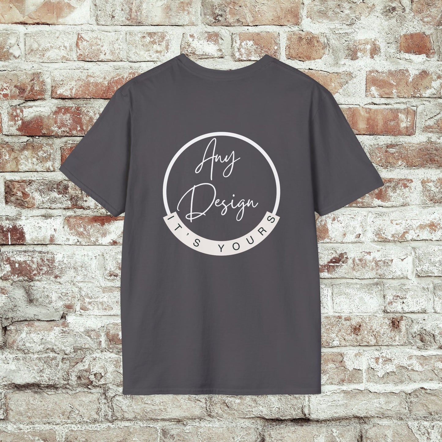 Two Areas- Personalized Unisex Softstyle T-Shirt