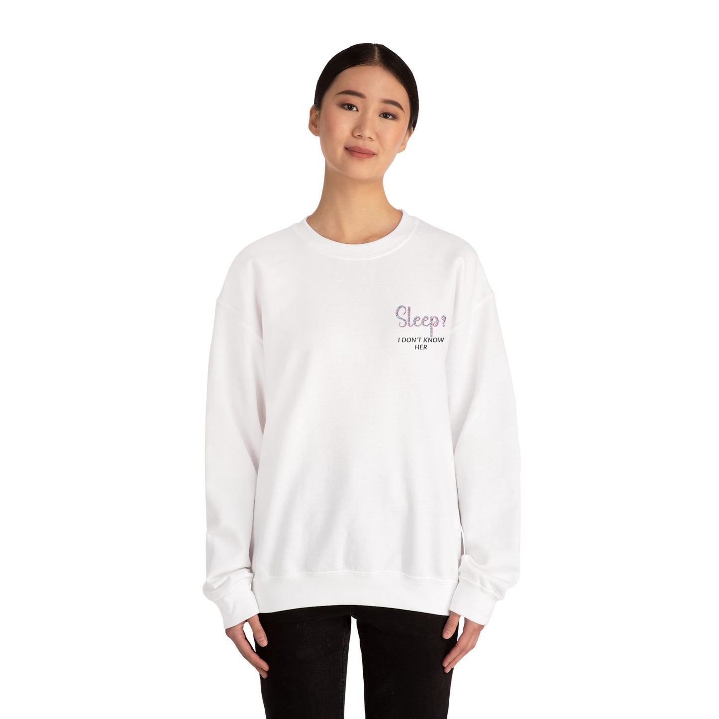 Embroidered Funny Tired Mom Sweatshirt