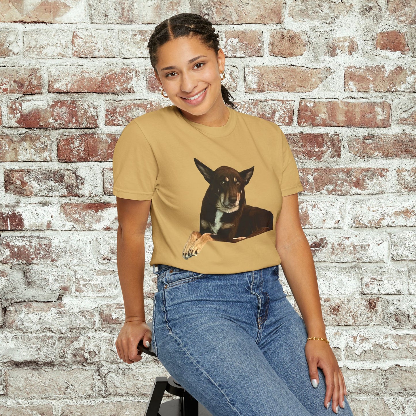 Pet Lover's Photo Comfort Colors Tee