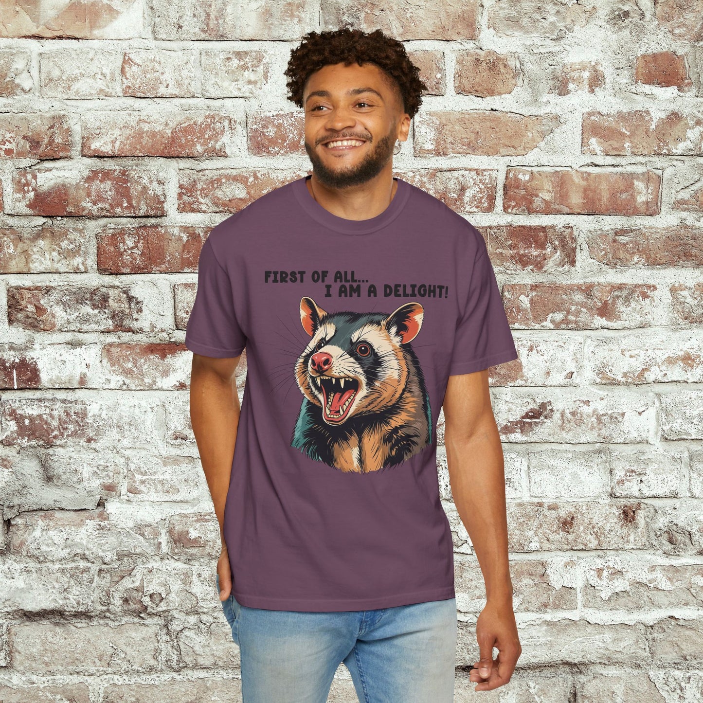Delightful Animal Graphic T-Shirt - Unisex Tee