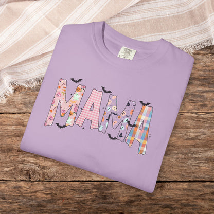 Comfort Colors MAMA Halloween Shirt