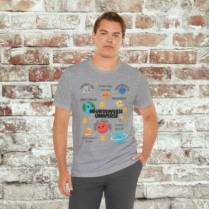 Neurodiverse Universe Shirt | Autism Acceptance Shirt | Mental Health Awareness | Choose to Include Tee