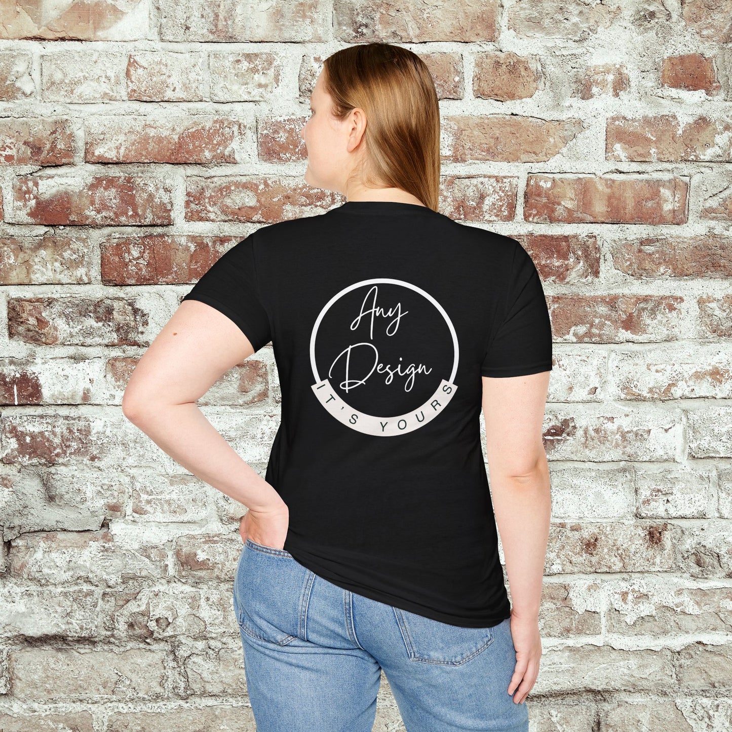 Two Areas- Personalized Unisex Softstyle T-Shirt