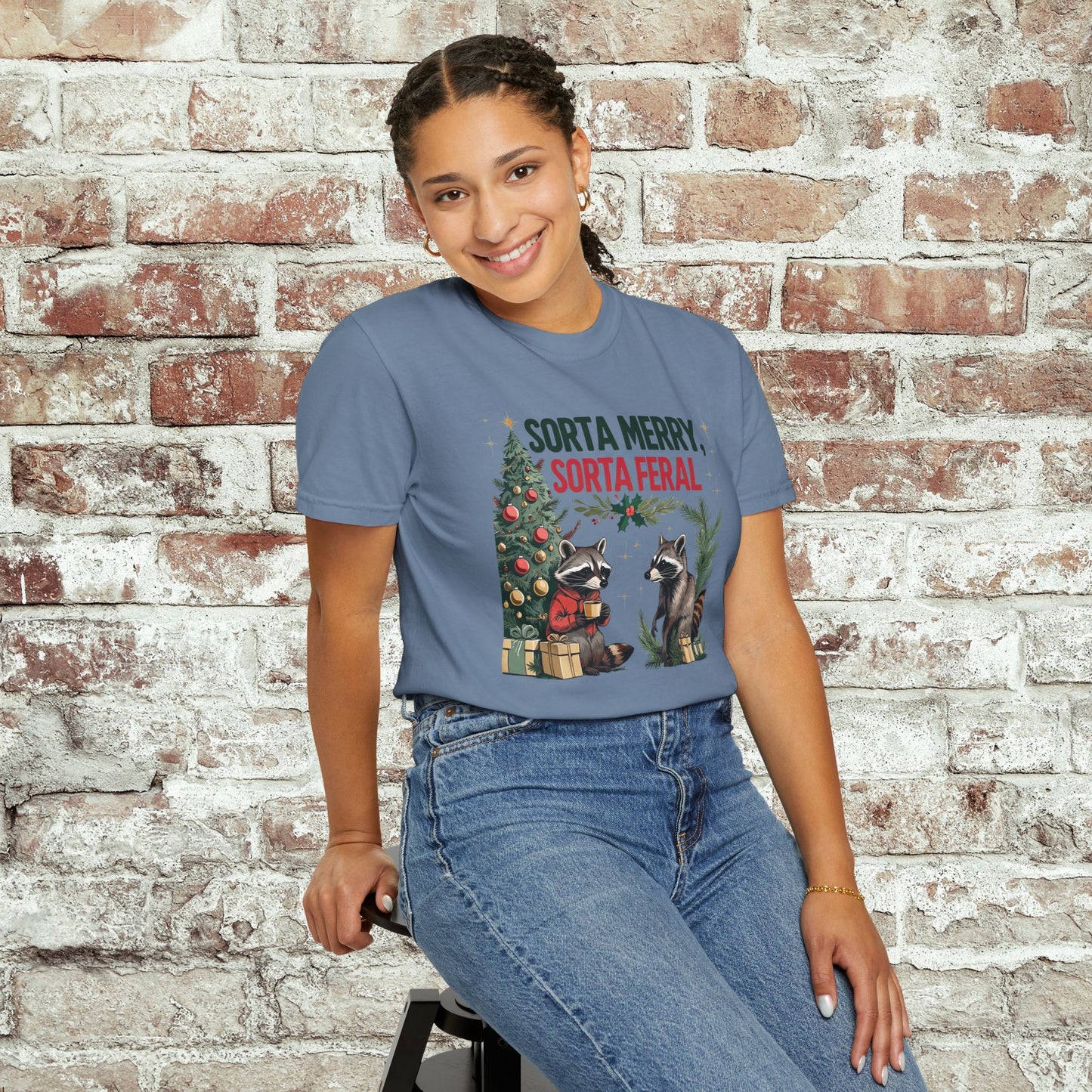 Sorta Merry, Sorta Feral Unisex T-Shirt