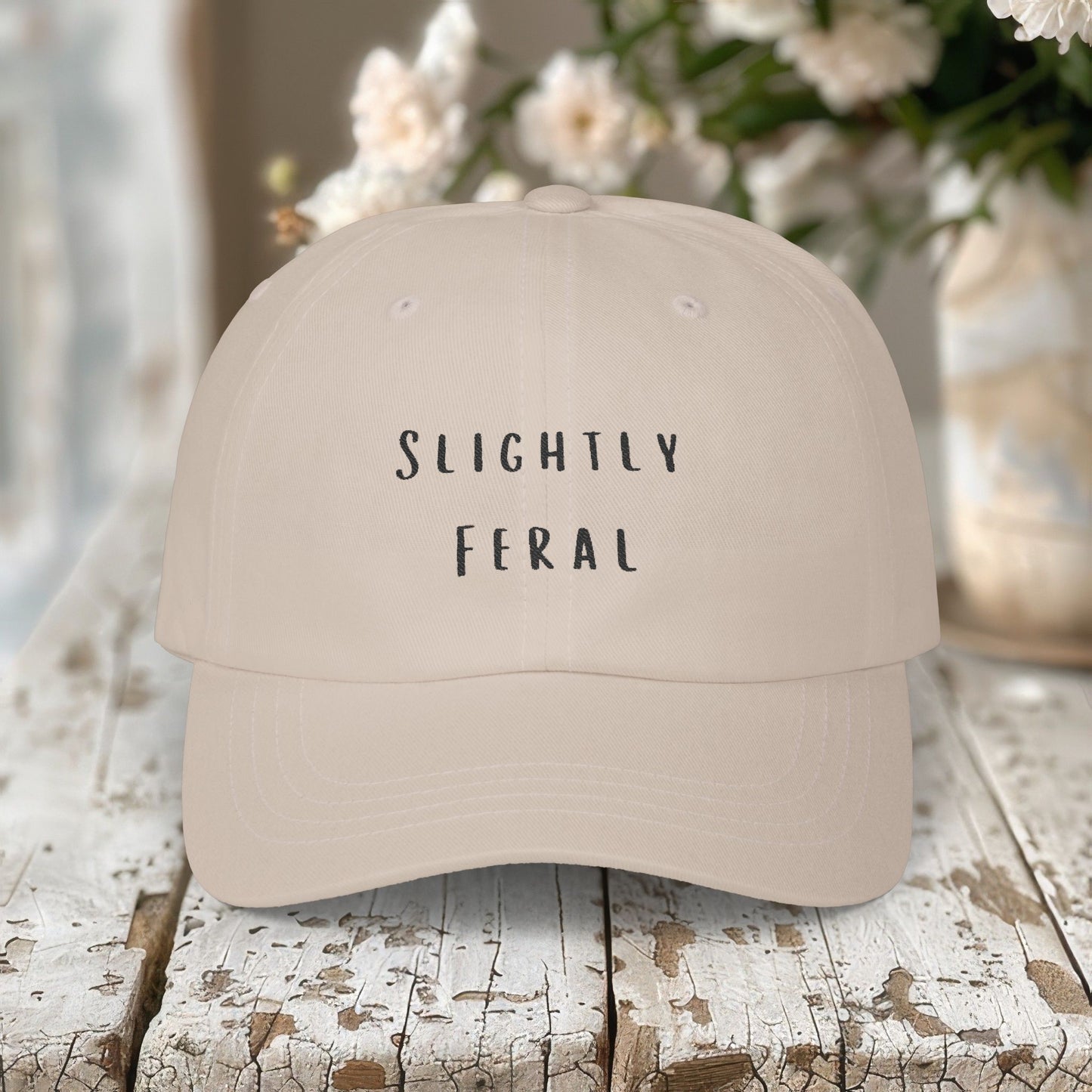 Slightly Feral Dad Cap