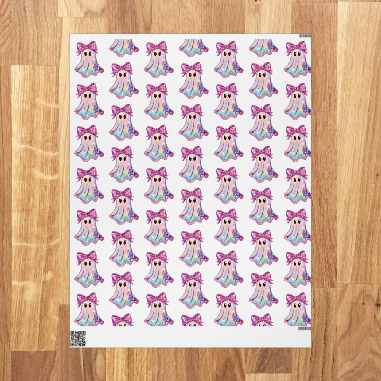 Iridescent Ghost Wrapping Paper