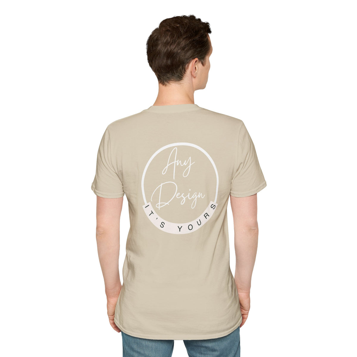 Personalizable Unisex Softstyle T-Shirt- Back Print Only!