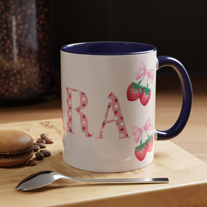 Clara Personalized Strawberry Mug