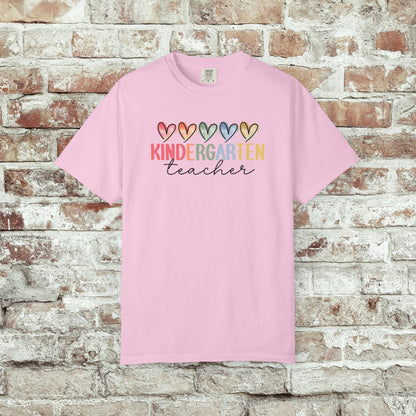 Kindergarten Teacher Comfort Colors Unisex Shirt