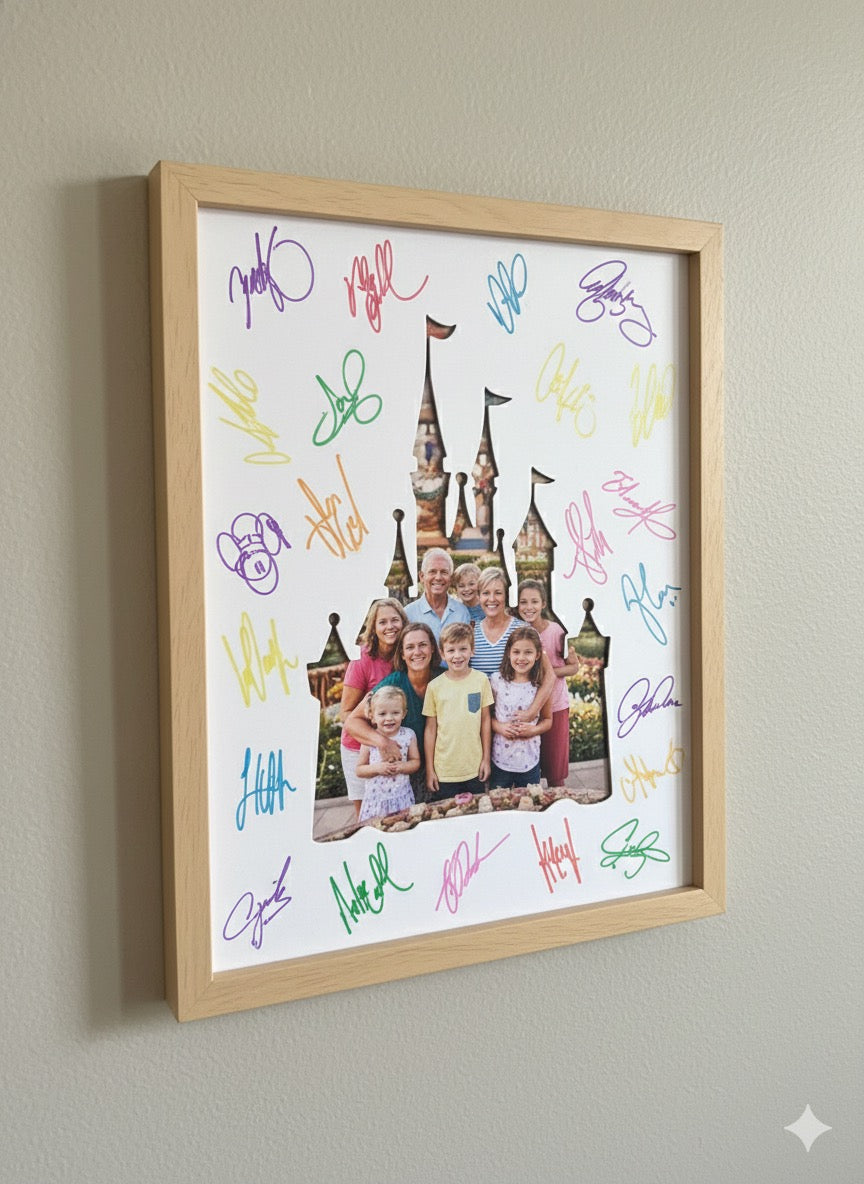 11 x 14 inch Castle Photo Mat (No frame)