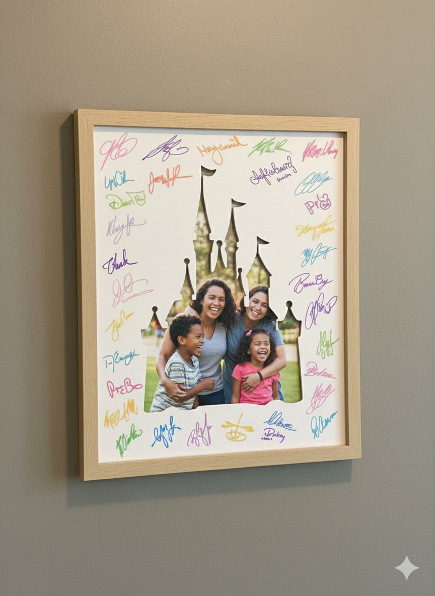 11 x 14 inch Castle Photo Mat (No frame)
