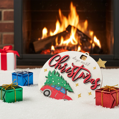 🎄 Christmas Countdown – Days Until Christmas Ornament 🎄