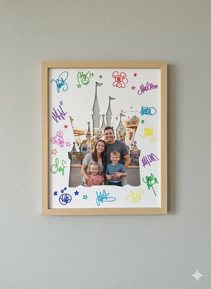 11 x 14 inch Castle Photo Mat (No frame)