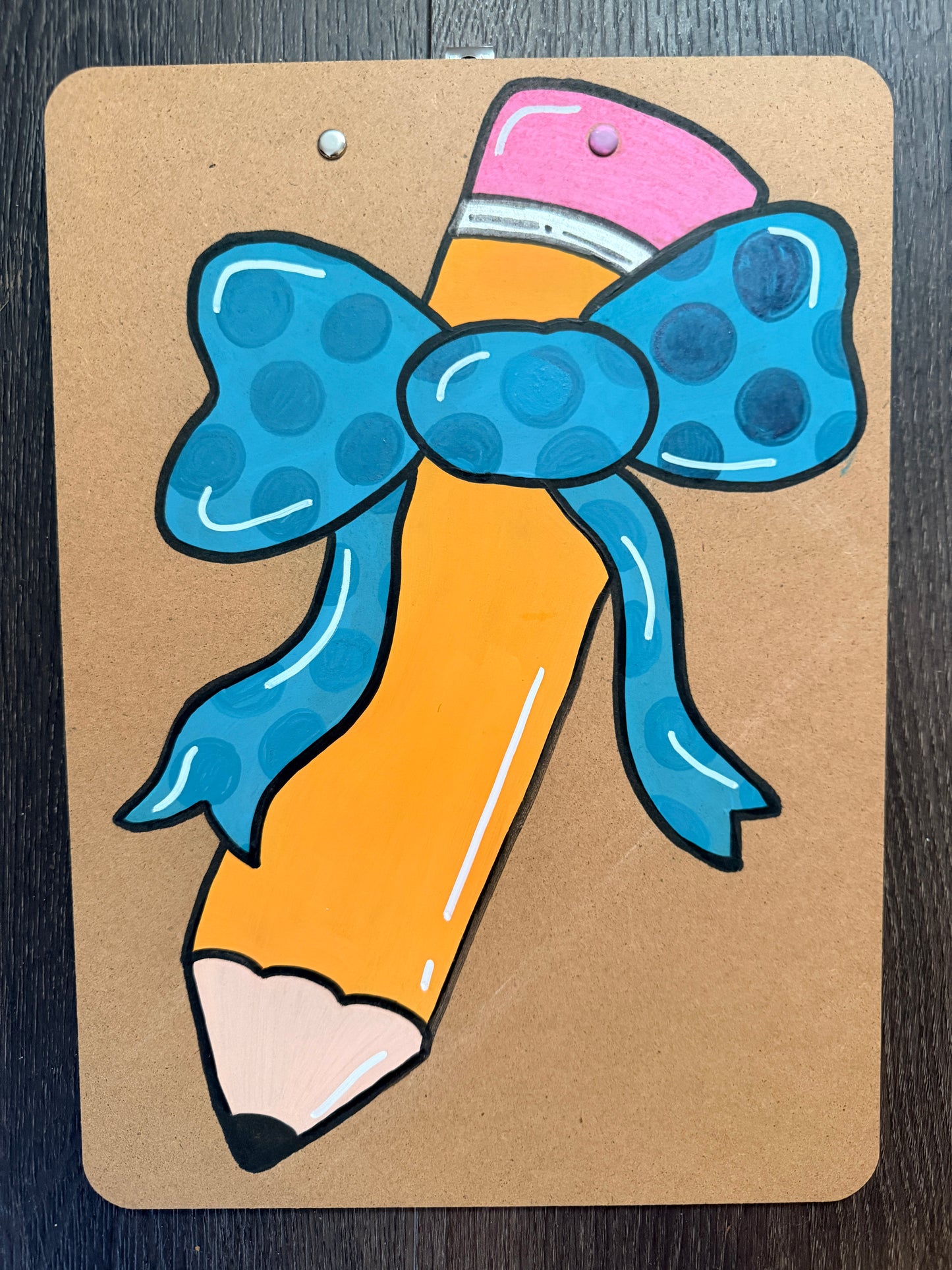 Hand-Painted Custom Clipboards 🎨