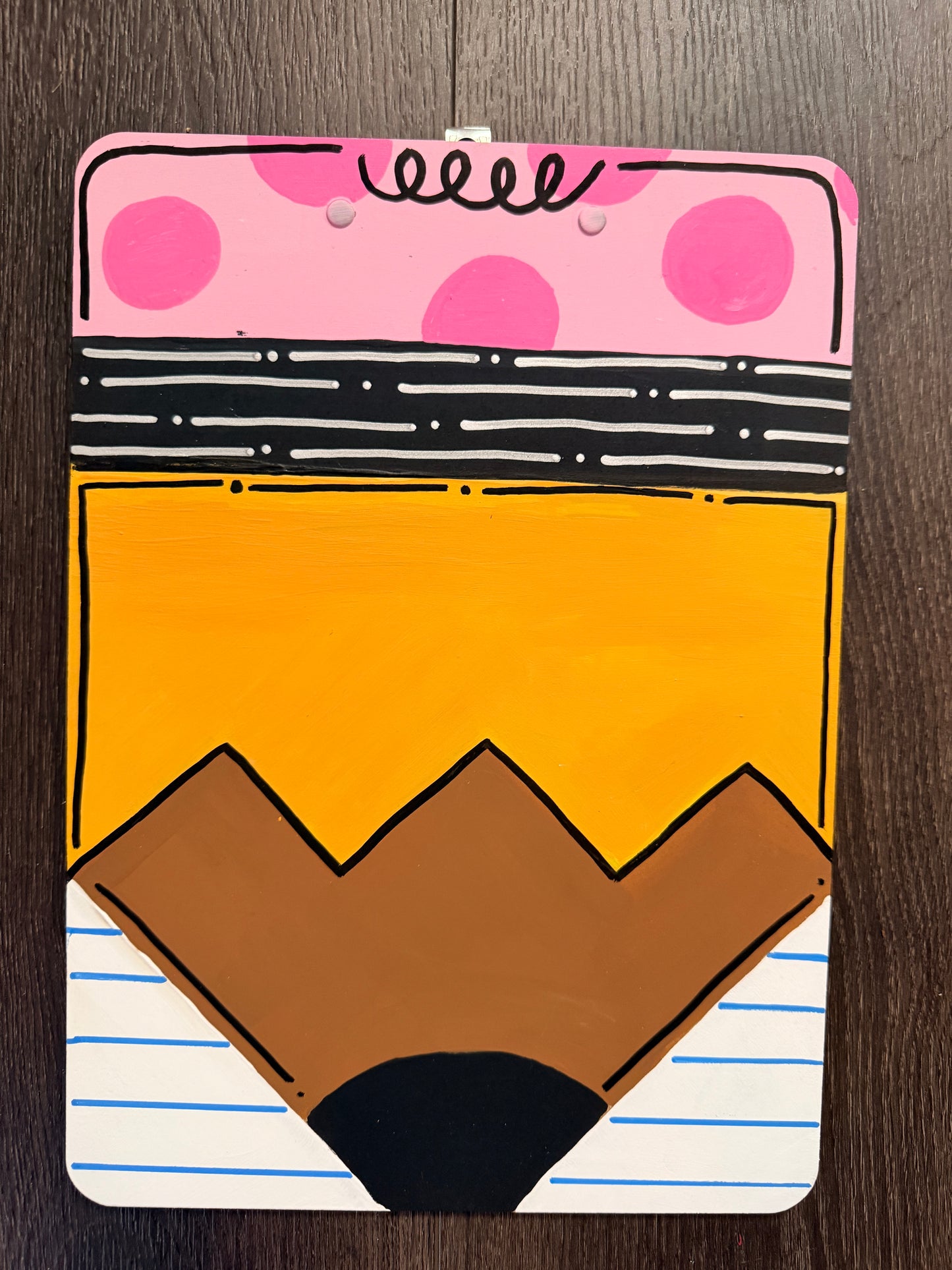 Hand-Painted Custom Clipboards 🎨