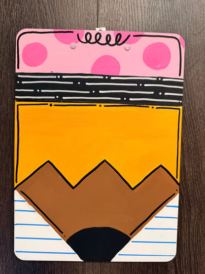 Hand-Painted Custom Clipboards 🎨