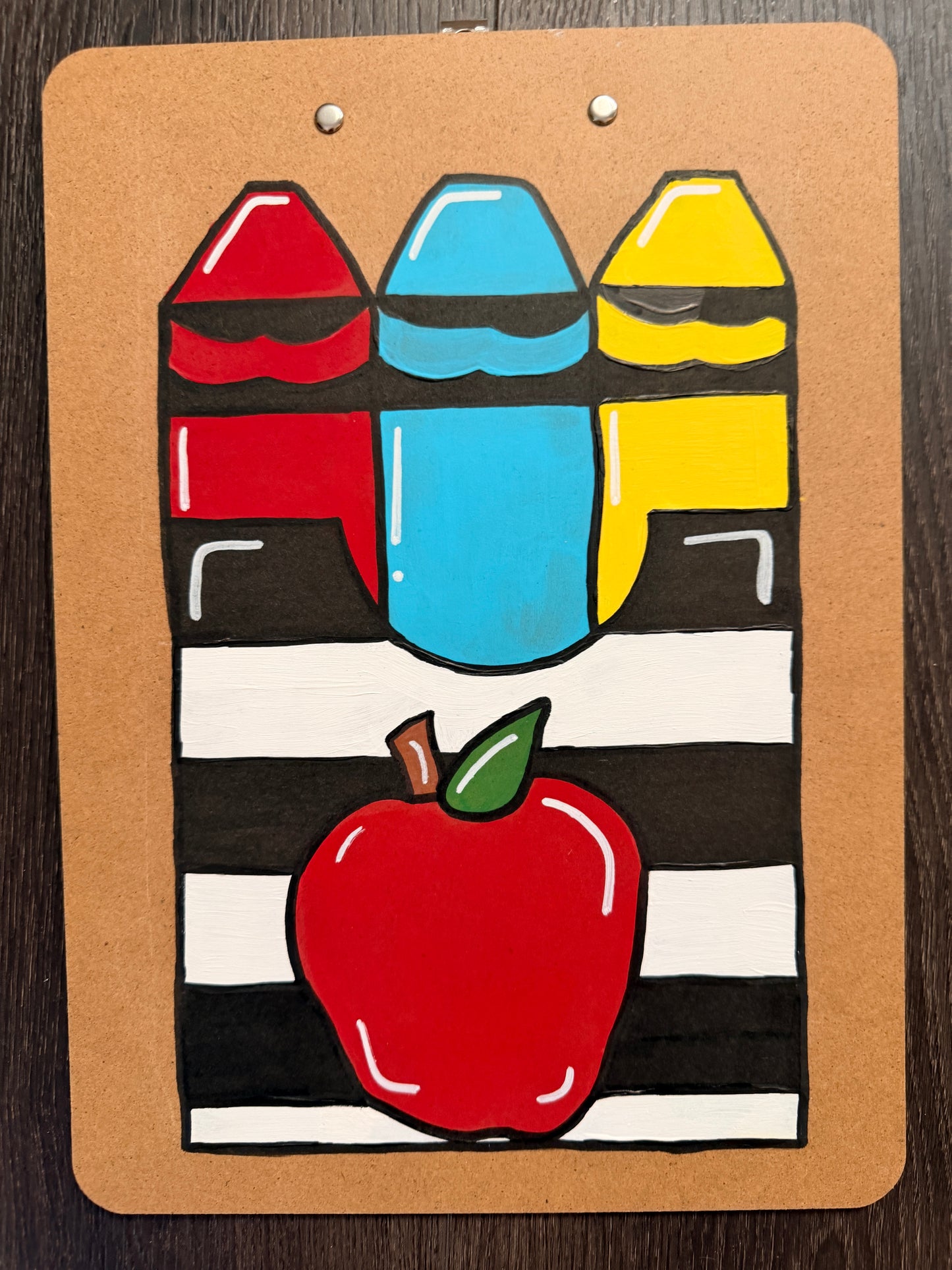 Hand-Painted Custom Clipboards 🎨