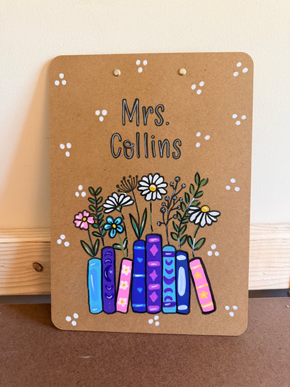 Hand-Painted Custom Clipboards 🎨