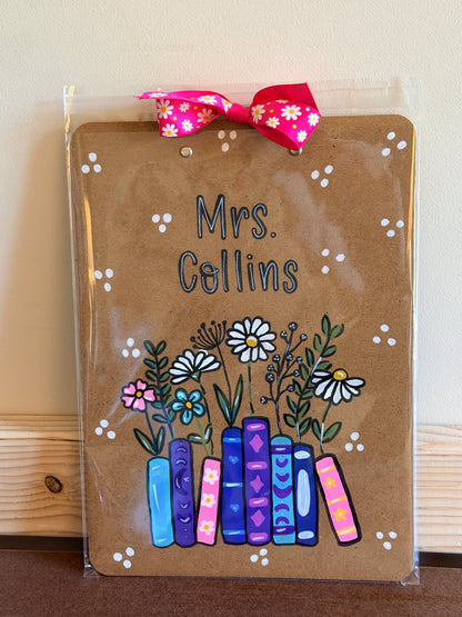 Hand-Painted Custom Clipboards 🎨