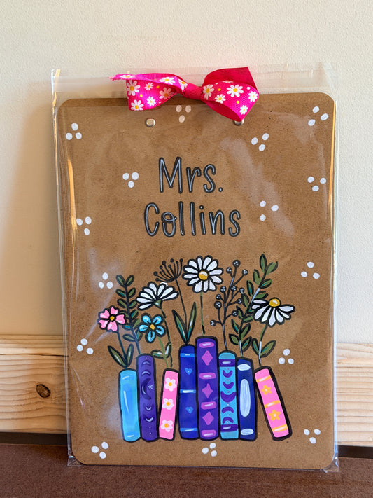 Hand-Painted Custom Clipboards 🎨