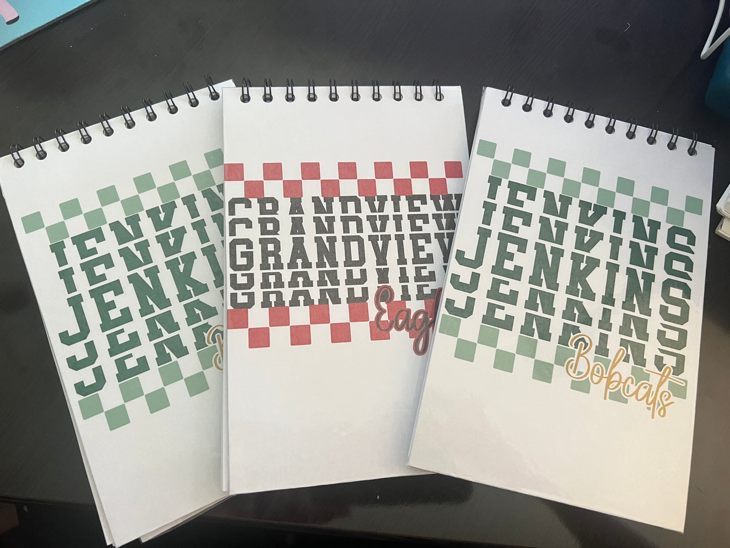 Handmade School Spirit Notebook