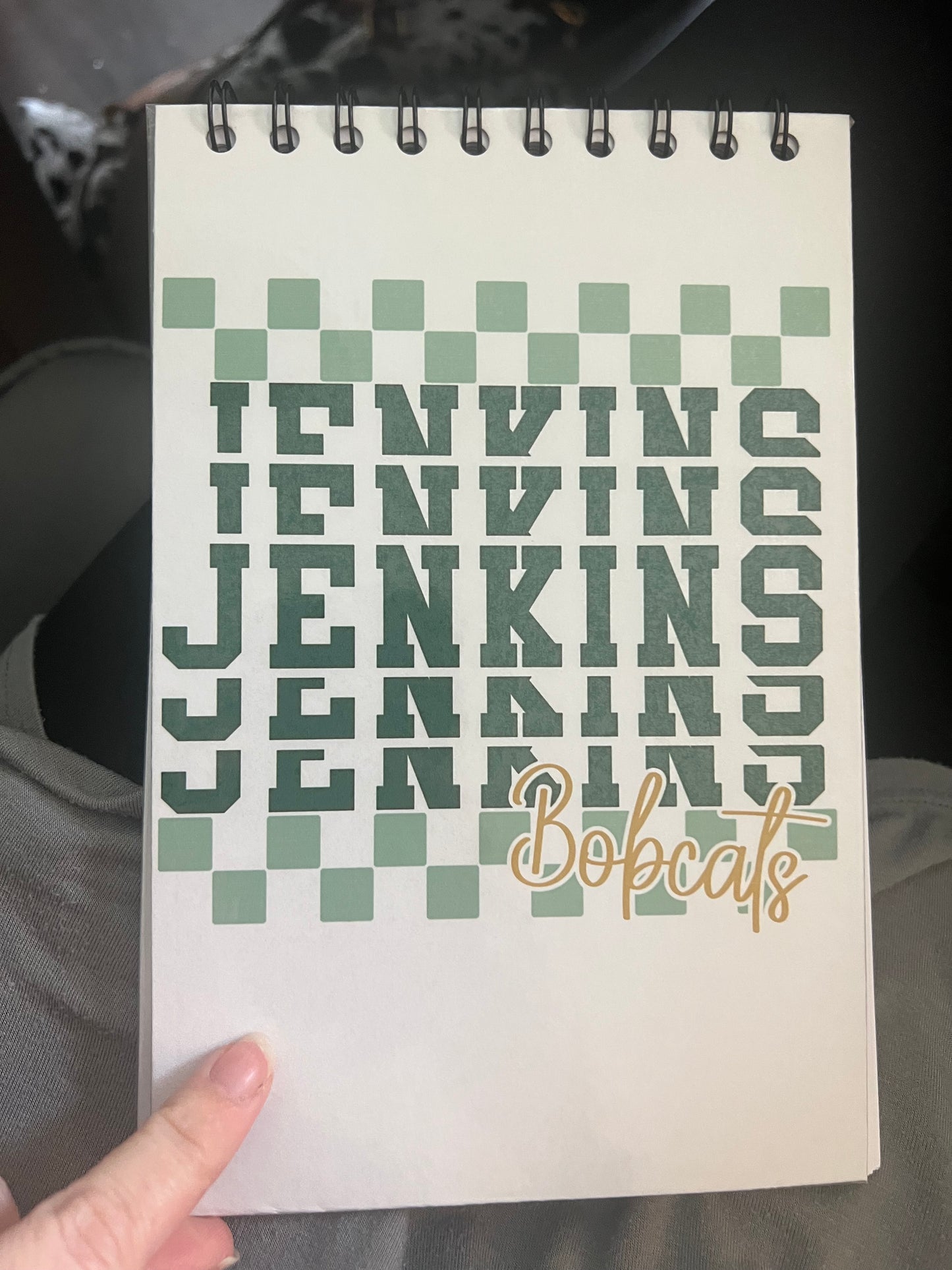 Handmade School Spirit Notebook