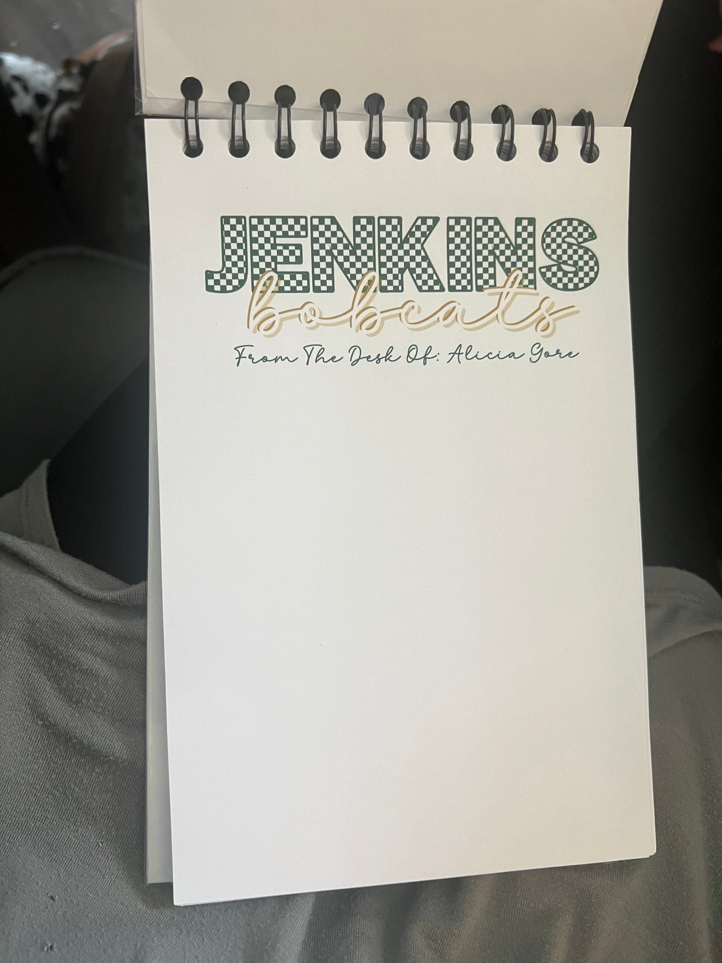 Handmade School Spirit Notebook