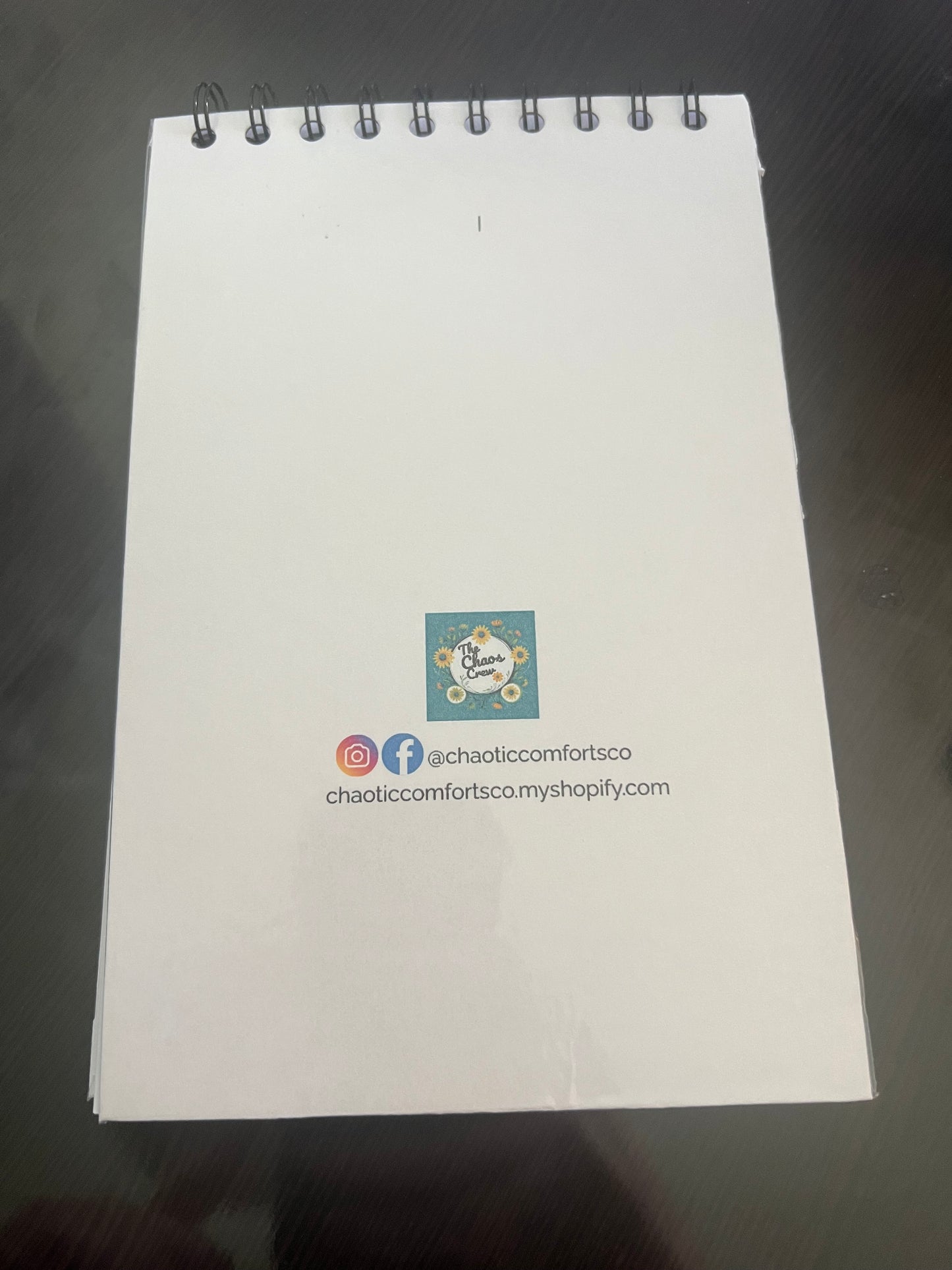 Handmade School Spirit Notebook