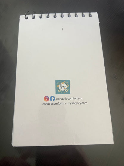 Handmade School Spirit Notebook