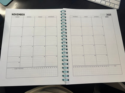 ADHD Planner – “Chaos, But Make It Scheduled” (Start any month)