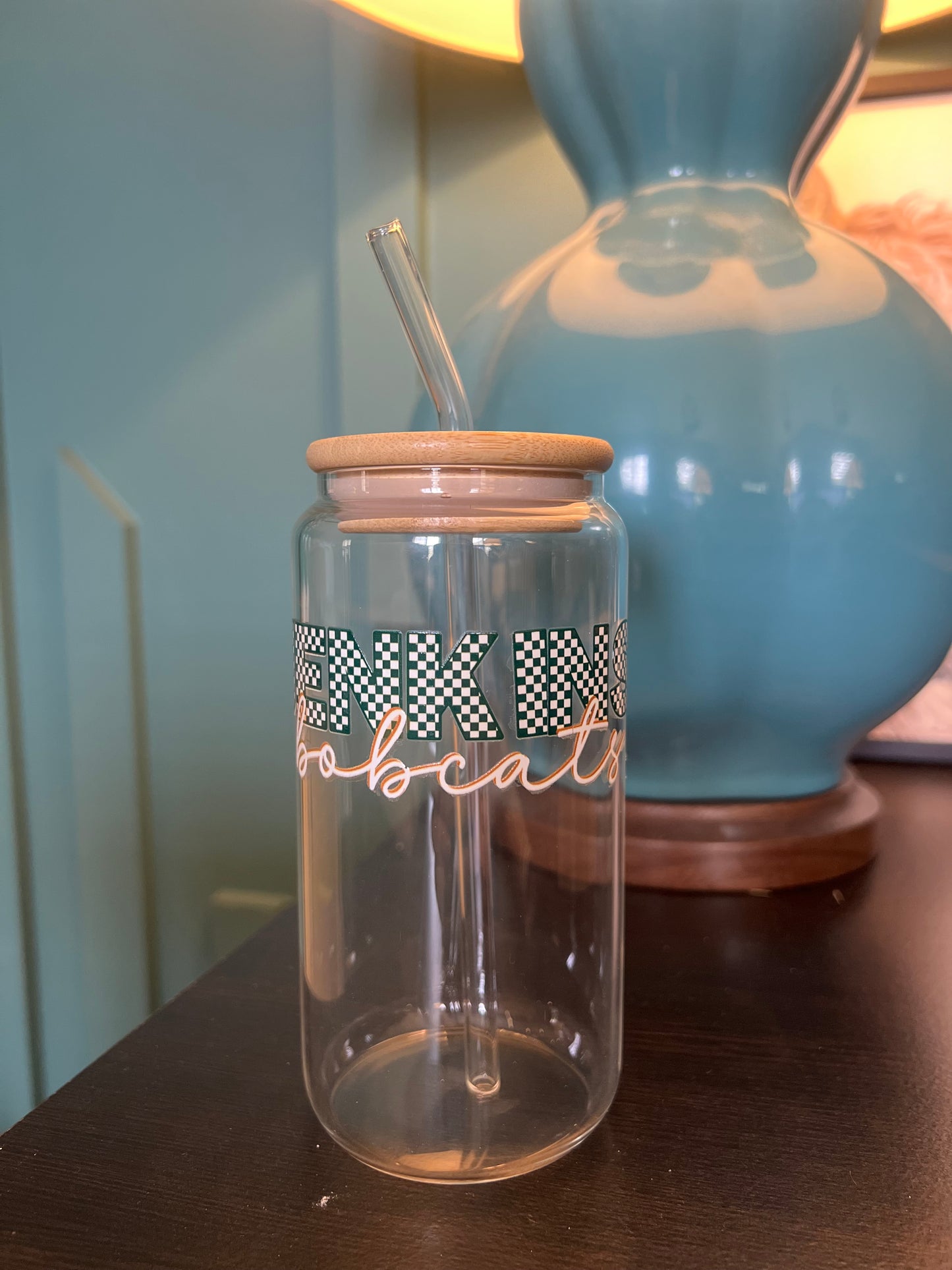 Bobcats Glass Can (18.7 oz)