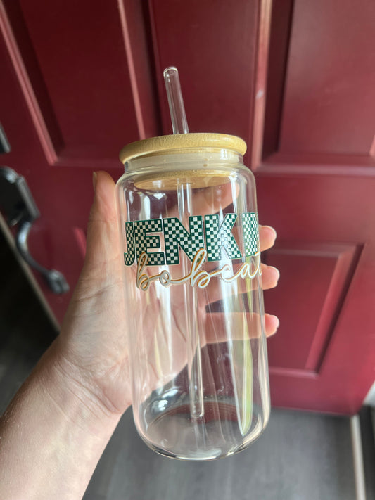 Bobcats Glass Can (18.7 oz)