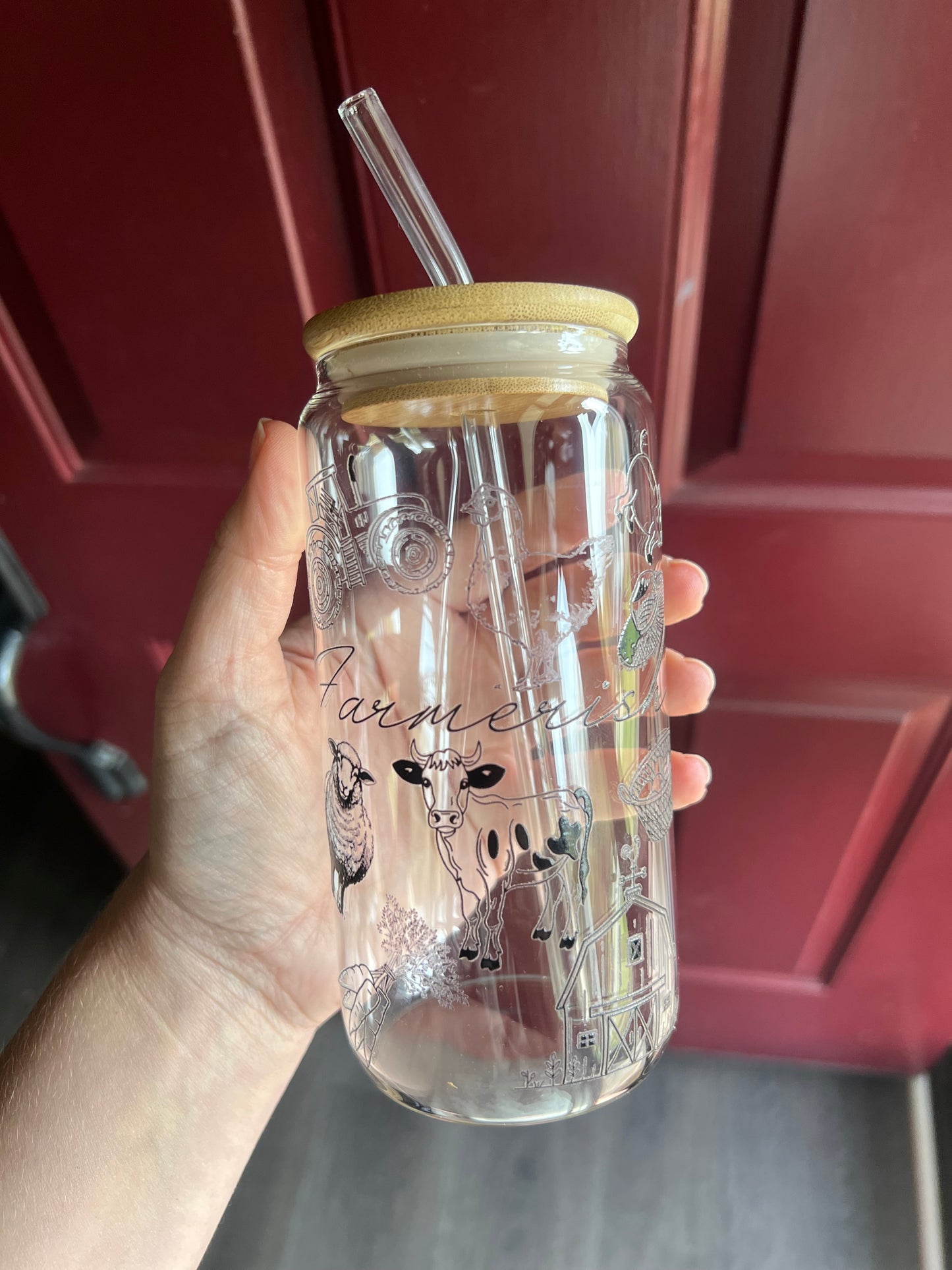 Farmerish Glass Can (18.7 oz)