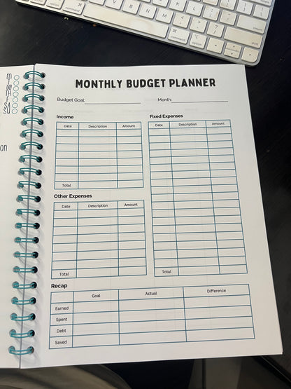 ADHD Planner – “Chaos, But Make It Scheduled” (Start any month)