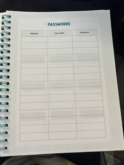 ADHD Planner – “Chaos, But Make It Scheduled” (Start any month)