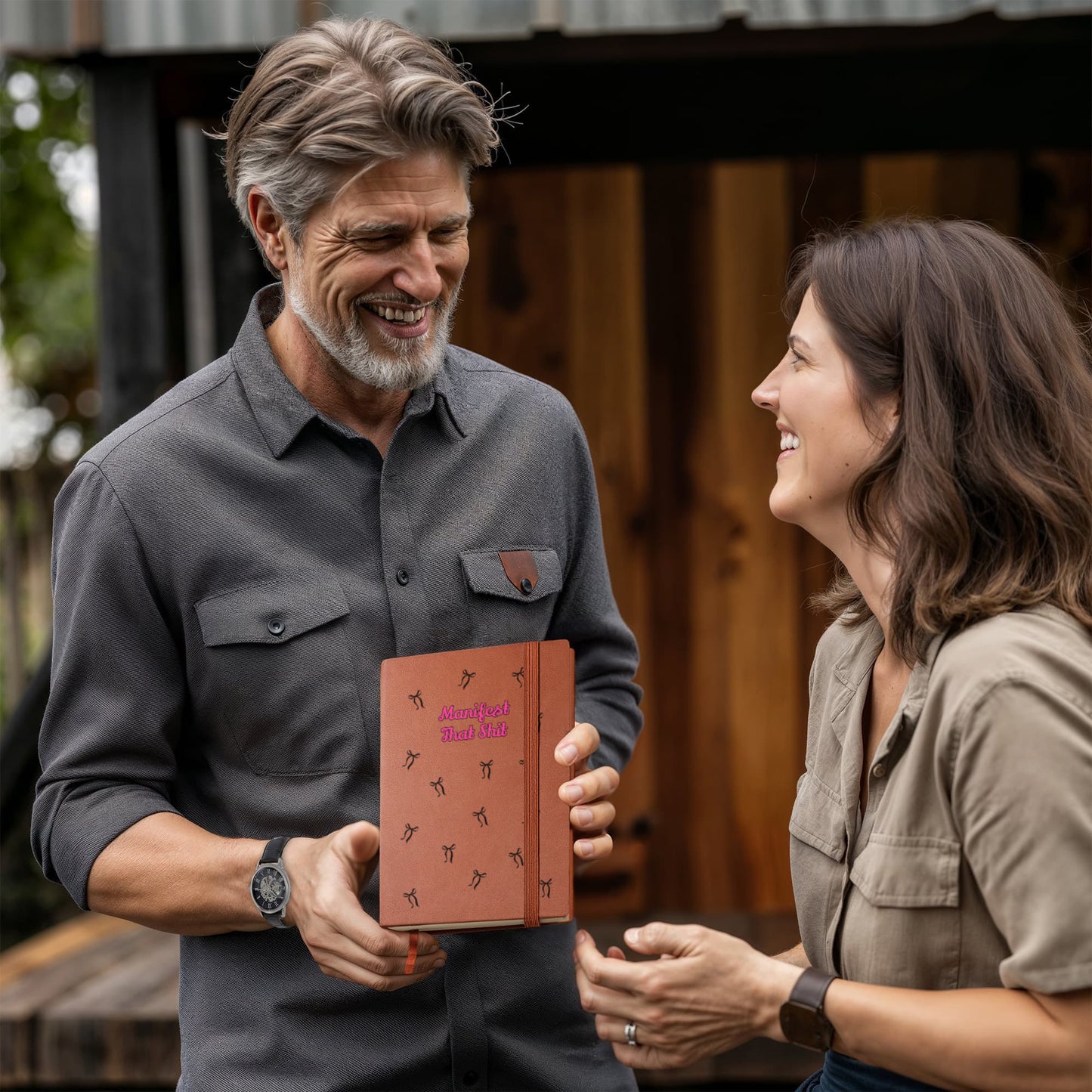 Manifest That Sh*t- Vegan Leather Journal for the Sassy Queens