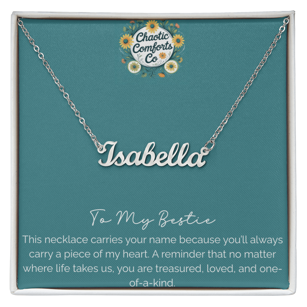 Custom Name Necklace For Your Bestie