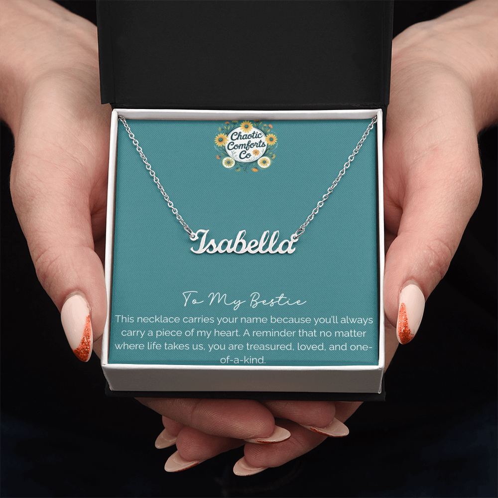 Custom Name Necklace For Your Bestie