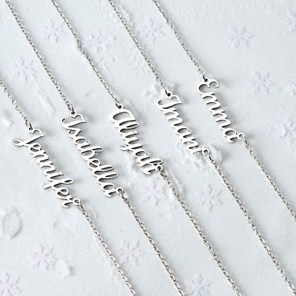 Custom Name Necklace For Your Bestie