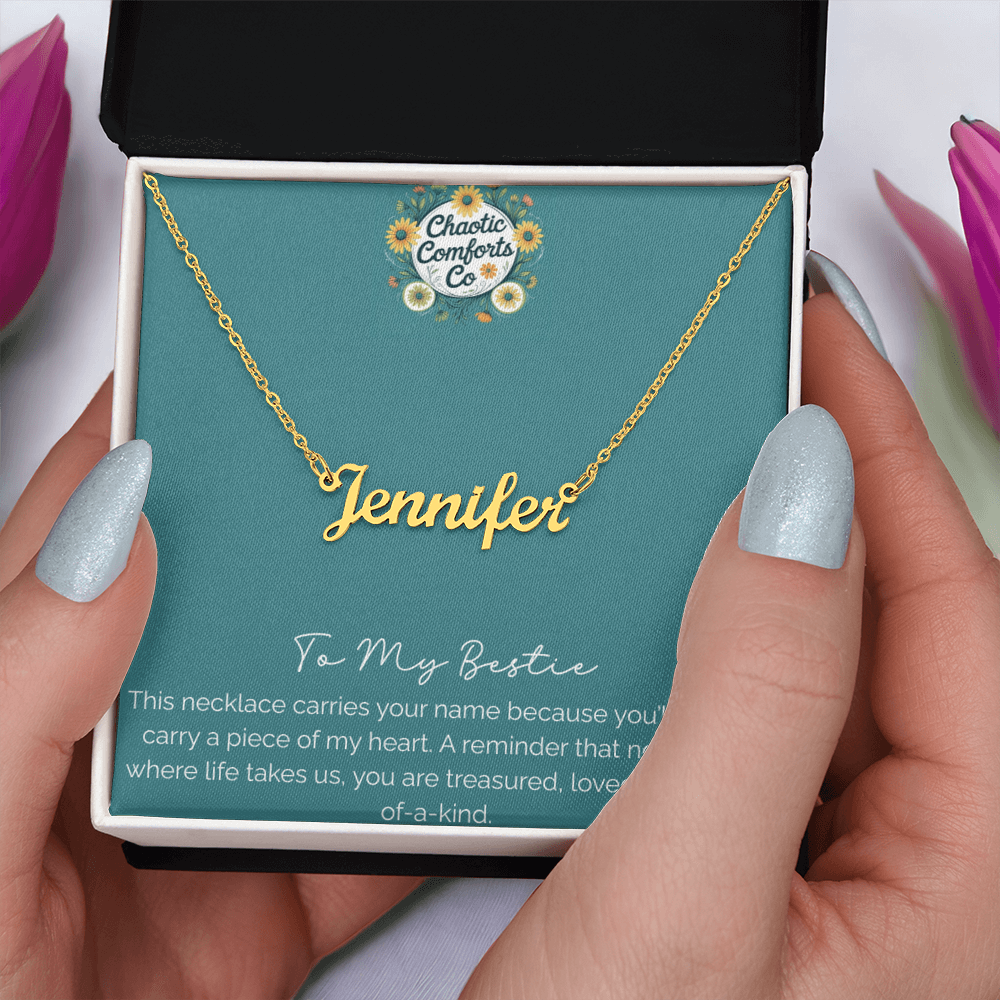 Custom Name Necklace For Your Bestie