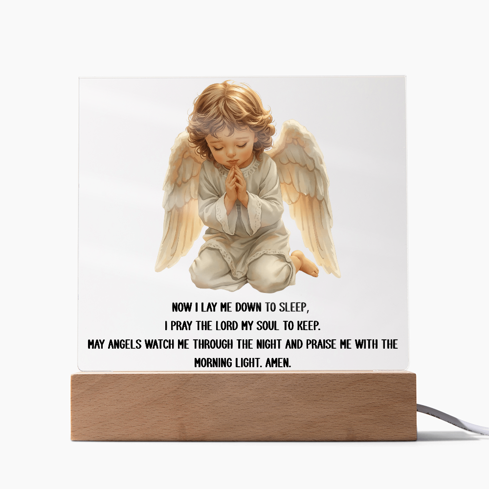 Now I Lay Me Down To Sleep Night Light