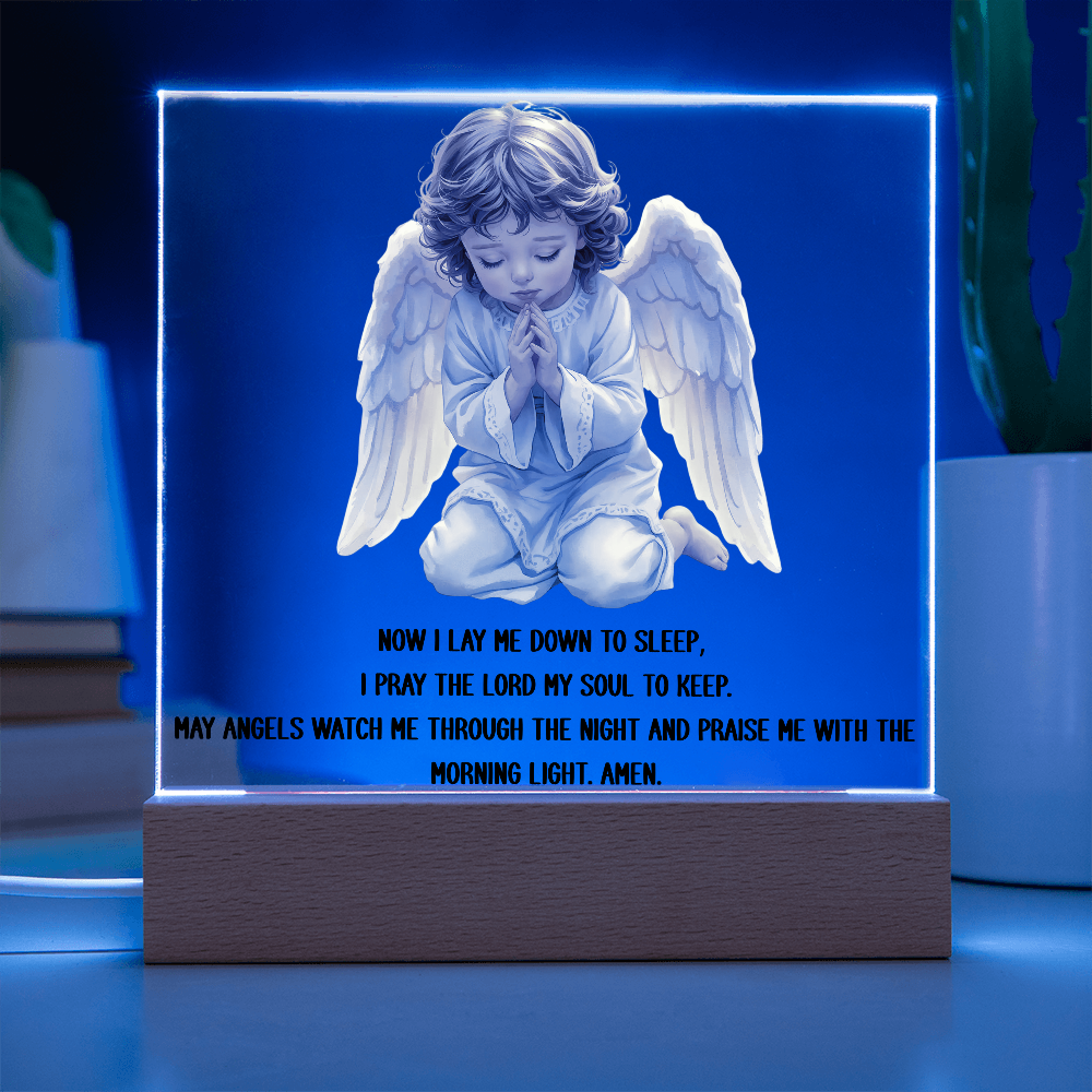 Now I Lay Me Down To Sleep Night Light