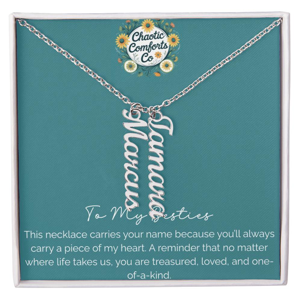 Besties Necklace-Perfect For Friend Groups