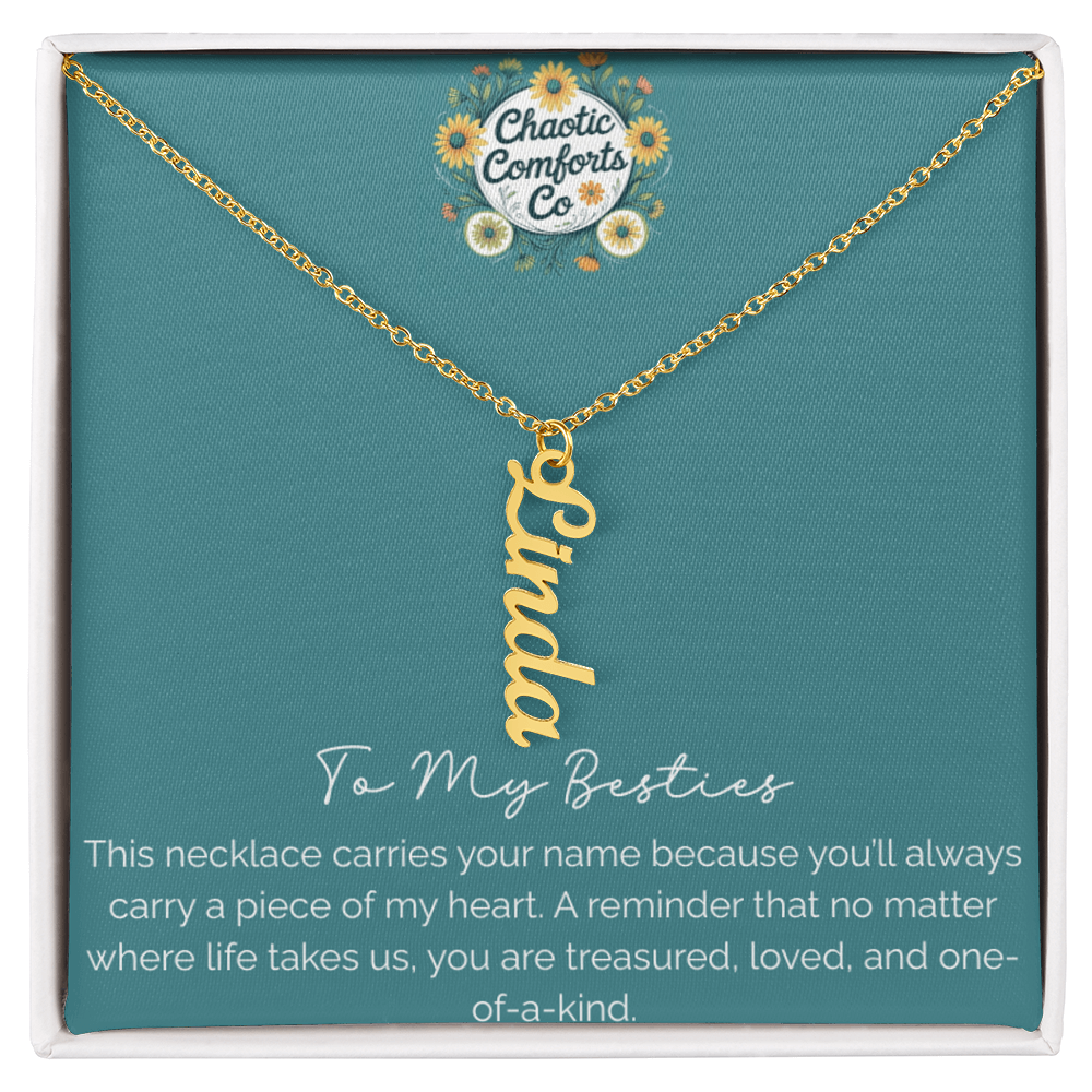 Besties Necklace-Perfect For Friend Groups