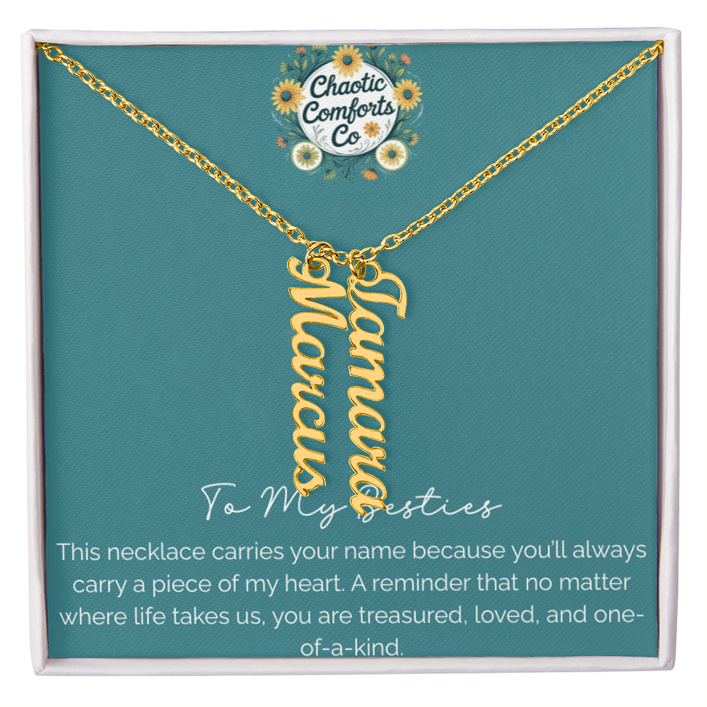 Besties Necklace-Perfect For Friend Groups